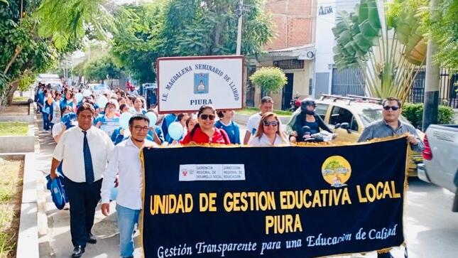 Exitoso pasacalle previo al Simulacro Nacional Multipeligro