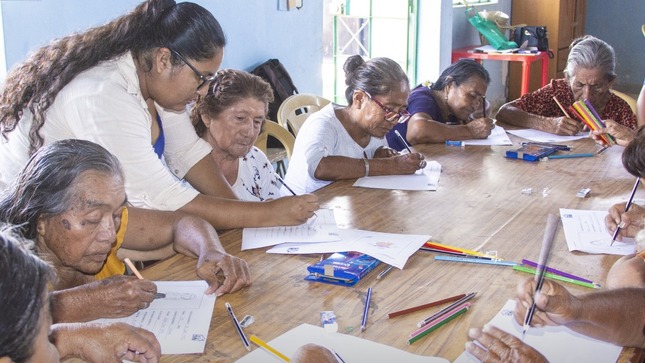 Foto Sesión Psicoeducativa para nuestros adultos mayores