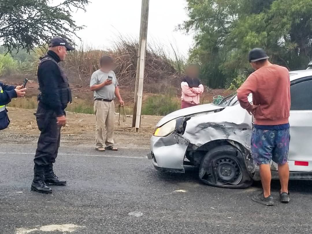 Chófer del auto afectado