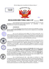 Vista preliminar de documento Resolucion Directoral N° 003199-2025