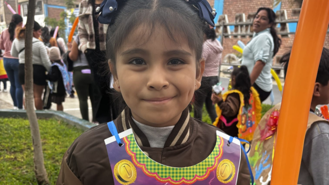 Alumna del colegio N°11 "Corazón de Jesús"