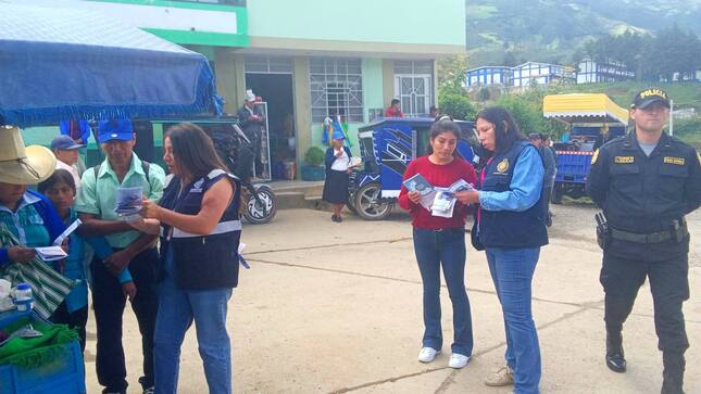 Trabajando juntos por un Huarmaca más segura