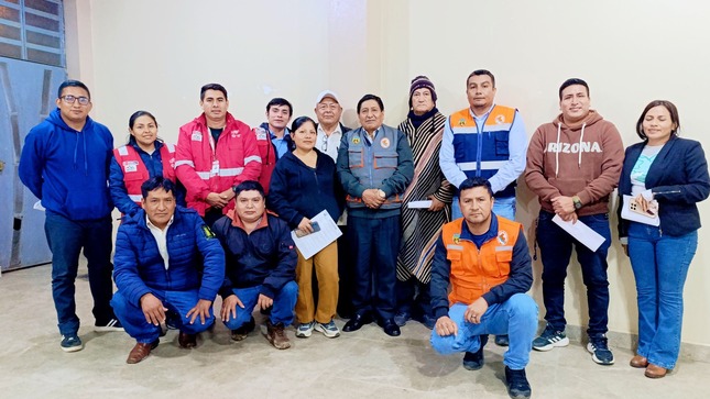 Huarmaca se prepara para el Simulacro Nacional Multipeligro 