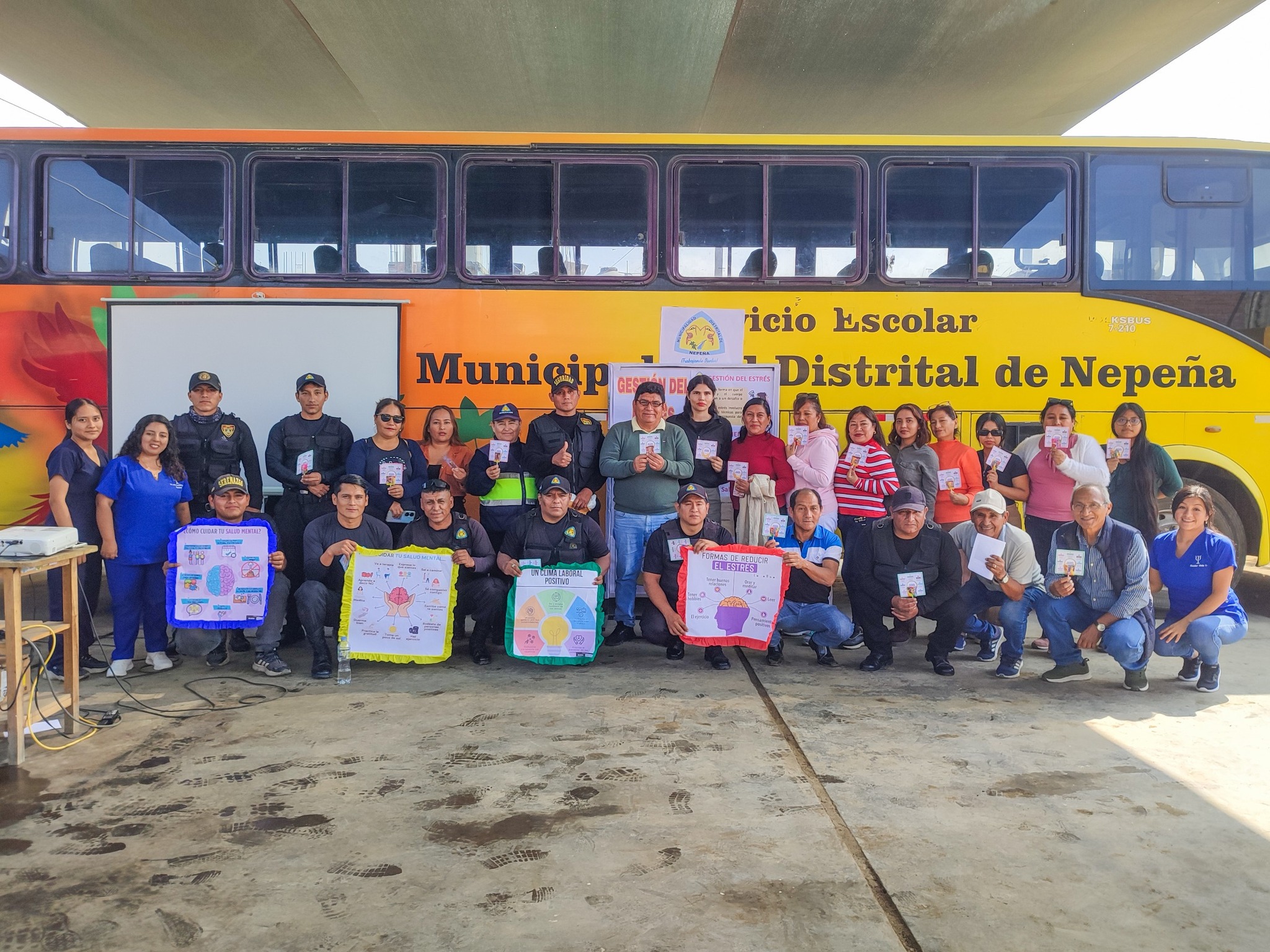 personal del taller municipal