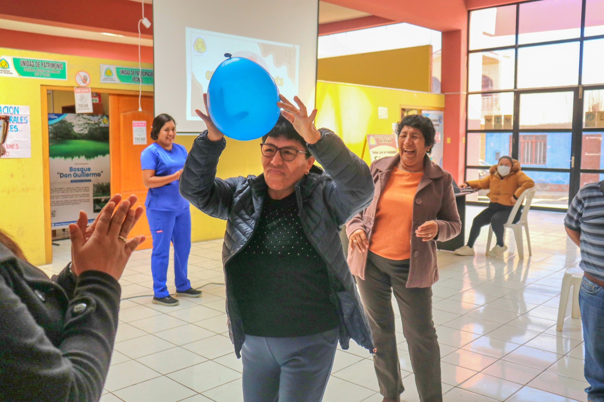 personal participando
