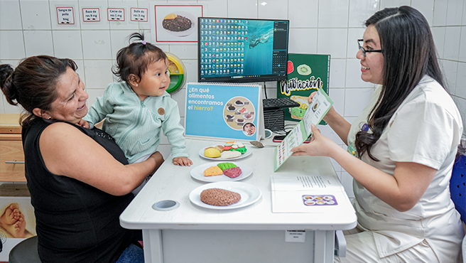 Más de 28 mil niños menores de 3 años recibieron atención nutricional en consultorios de la Diris Lima Centro para prevenir anemia infantil 4