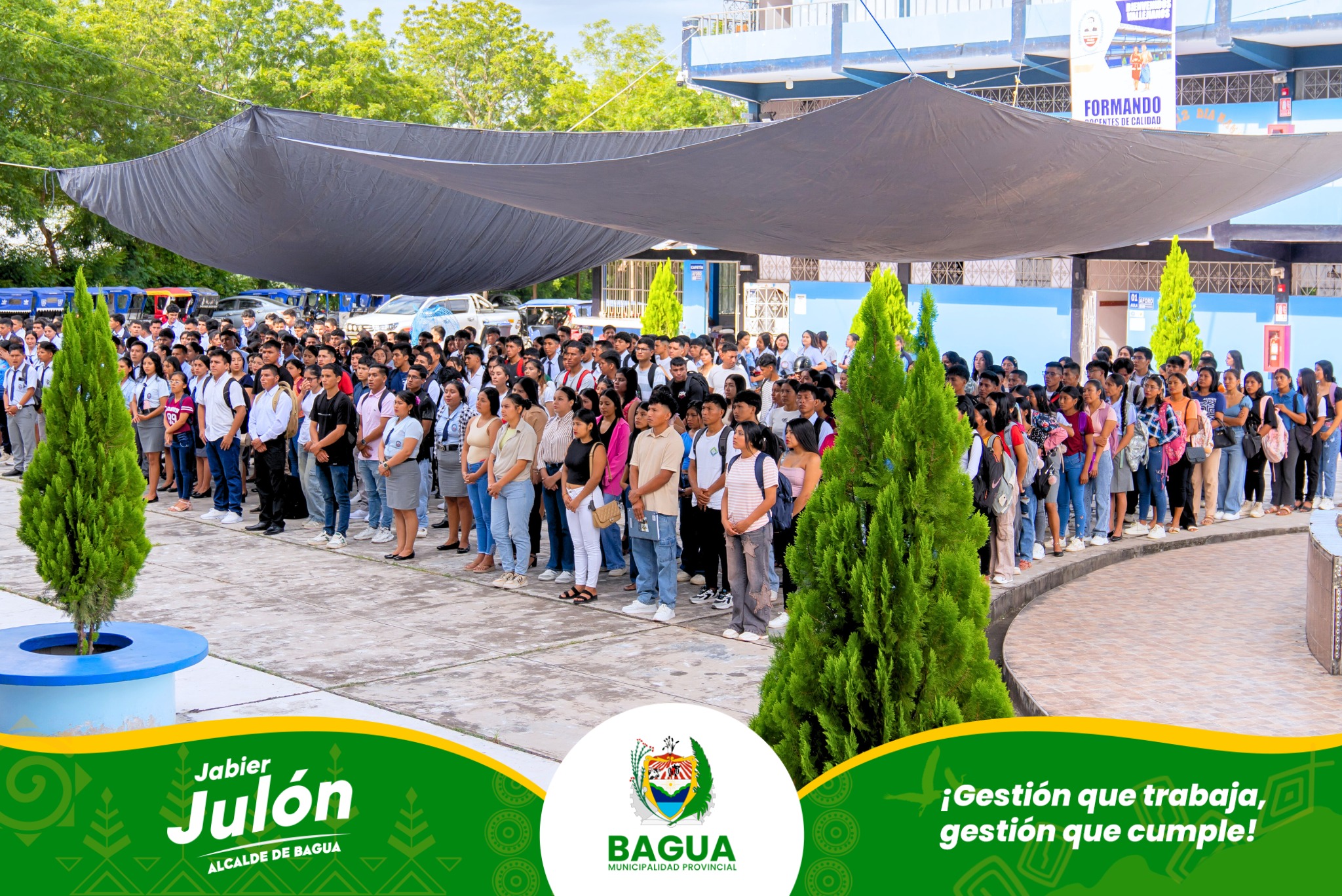 Apertura del A帽o Acad茅mico en la Escuela Superior Pedag贸gico Cesar Vallejo Mendoza.
