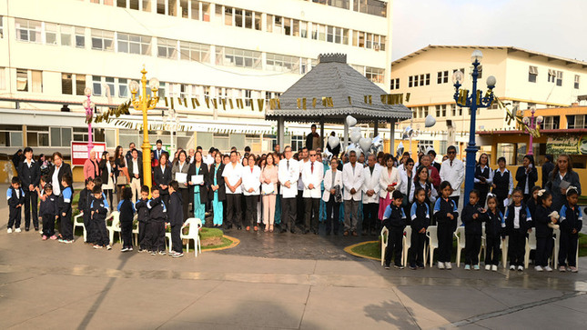 INSN: EMERGENCIA, MEDICINA B, COMITÉ LACTANCIA MATERNA, FARMACIA, PERSONAL Y CUNA JARDÍN FUERON RECONOCIDOS.
