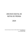 Vista preliminar de documento 2024, ARCHIVO DIGITAL DE NOTAS DE PRENSA 