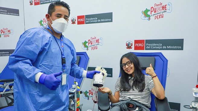 “Ama, Dona y Vive”: personal de la PCM se suma a jornada de donación voluntaria de sangre