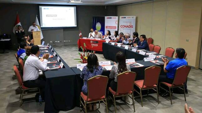 Gore Fortalece Participó En La Primera Sesión Ordinaria Del Sinapedis 2025 En Tumbes
