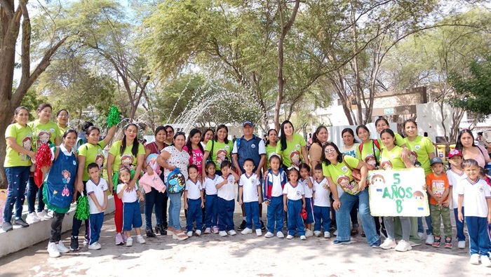 Niños y niñas de nivel inicial