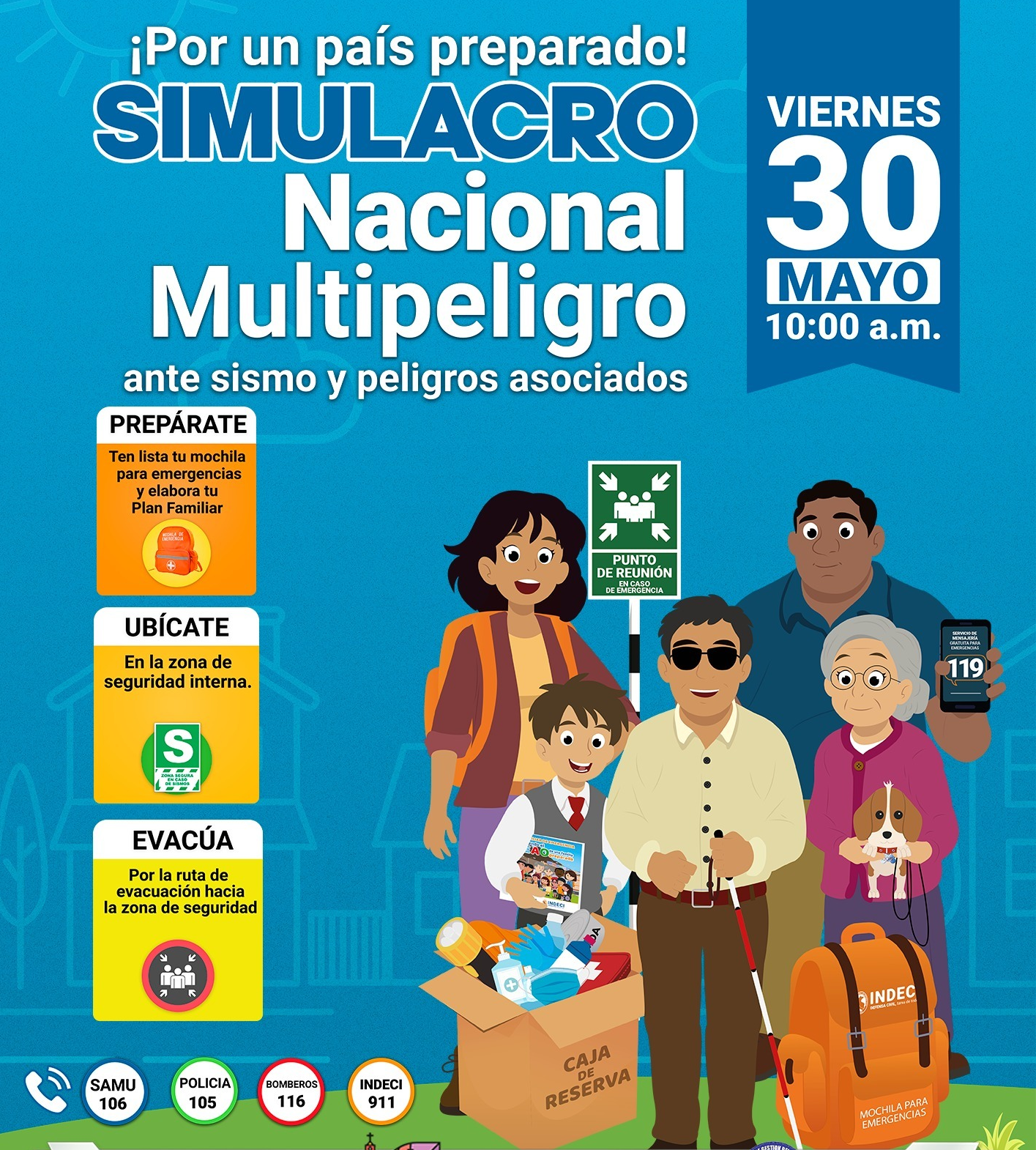 SIMULACRO MULTIPELIGRO