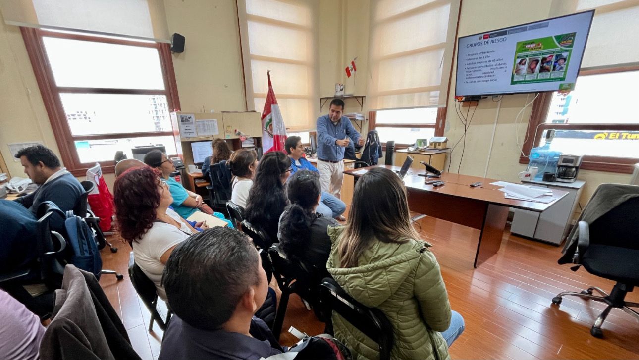 Minsa capacita y envía equipos médicos a Jaén para enfrentar el dengue