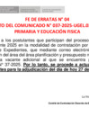 Vista preliminar de documento Fe de Erratas 004-2025