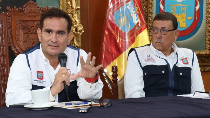Alcalde lidera sesión de Coprosec