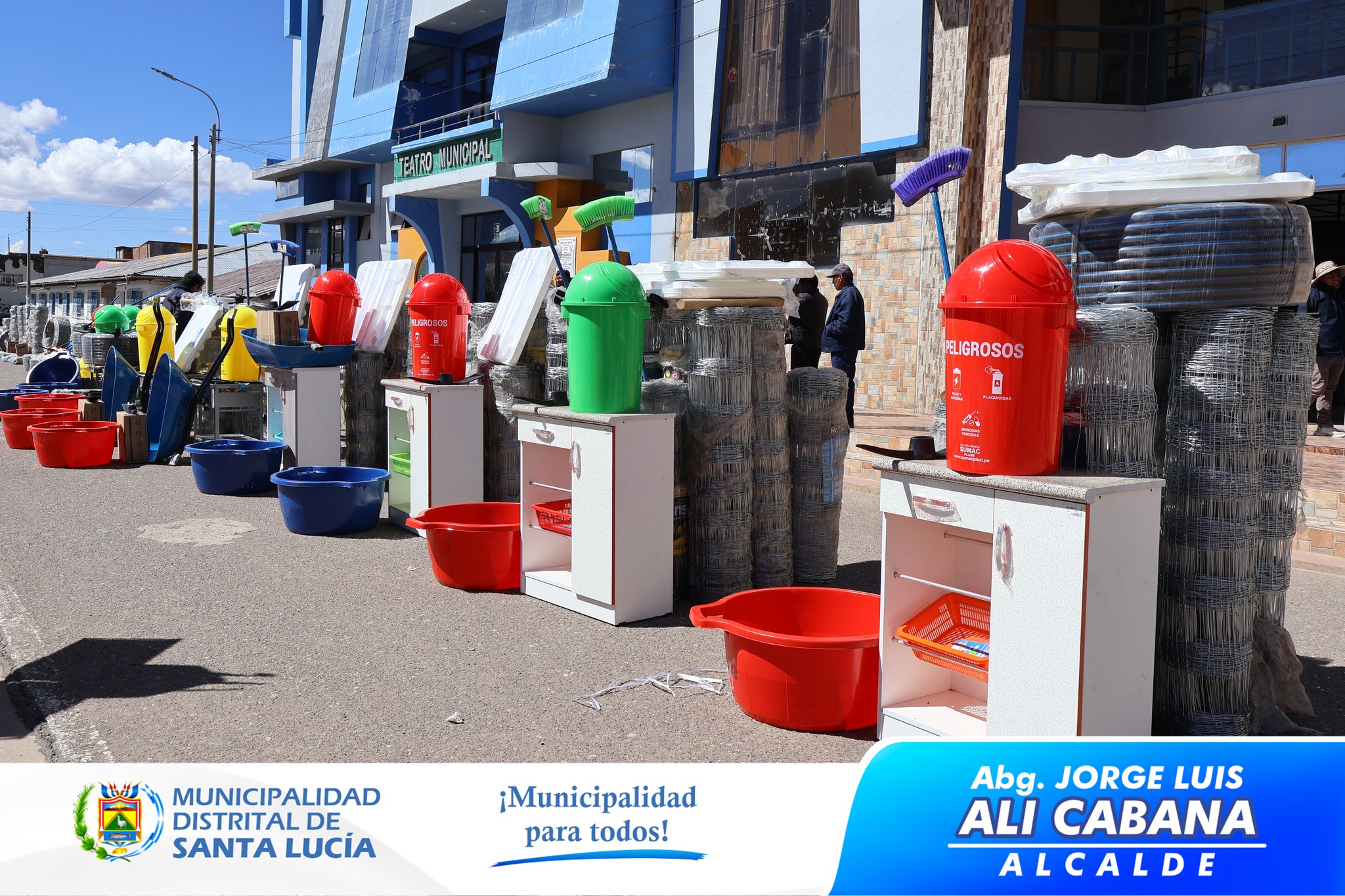 Entrega de Incentivos a los participantes de las Buenas Practicas de Manejo Integral de Predios