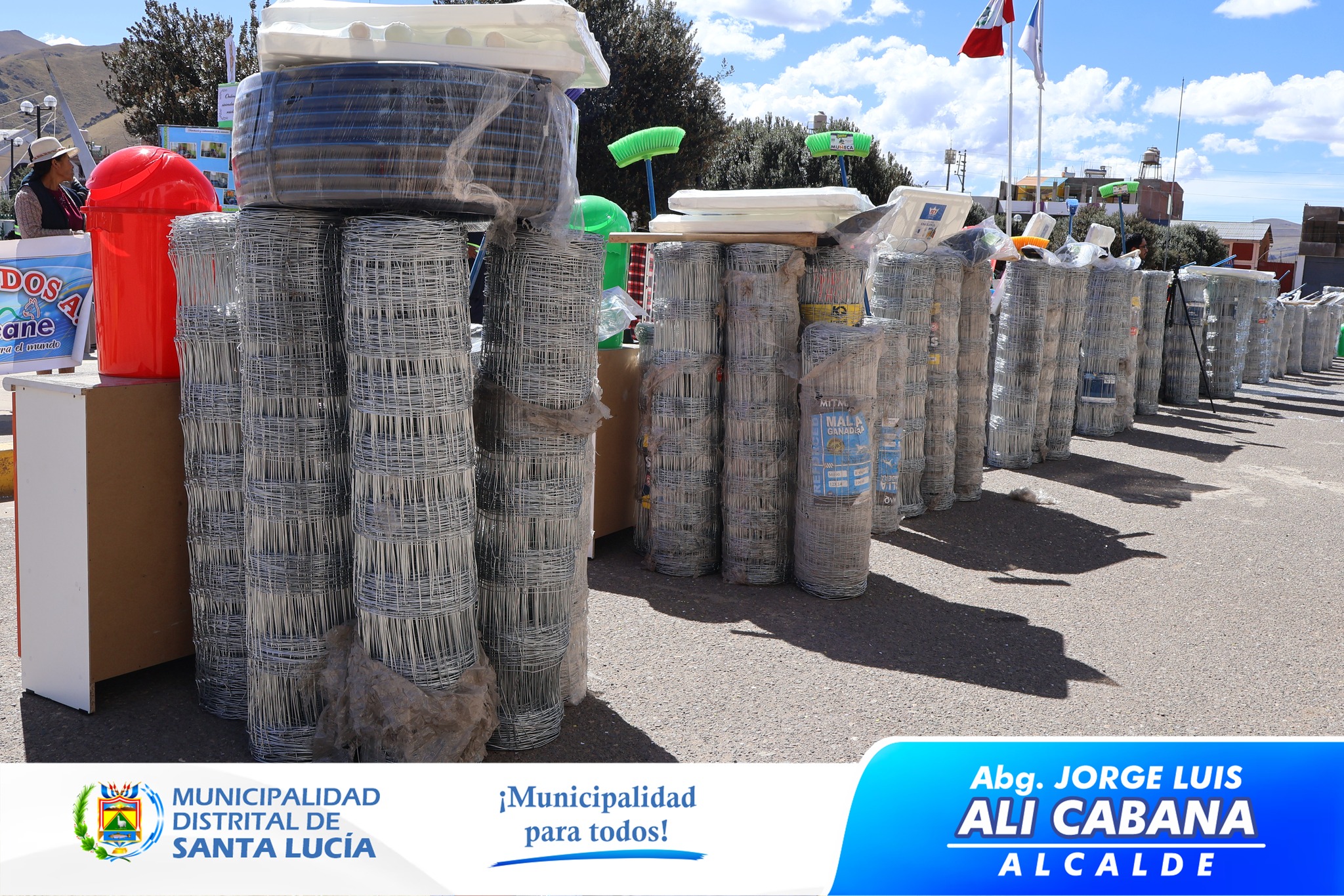 Entrega de Incentivos a los participantes de las Buenas Practicas de Manejo Integral de Predios