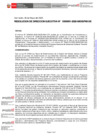 Vista preliminar de documento Resolución Directoral Ejecutiva