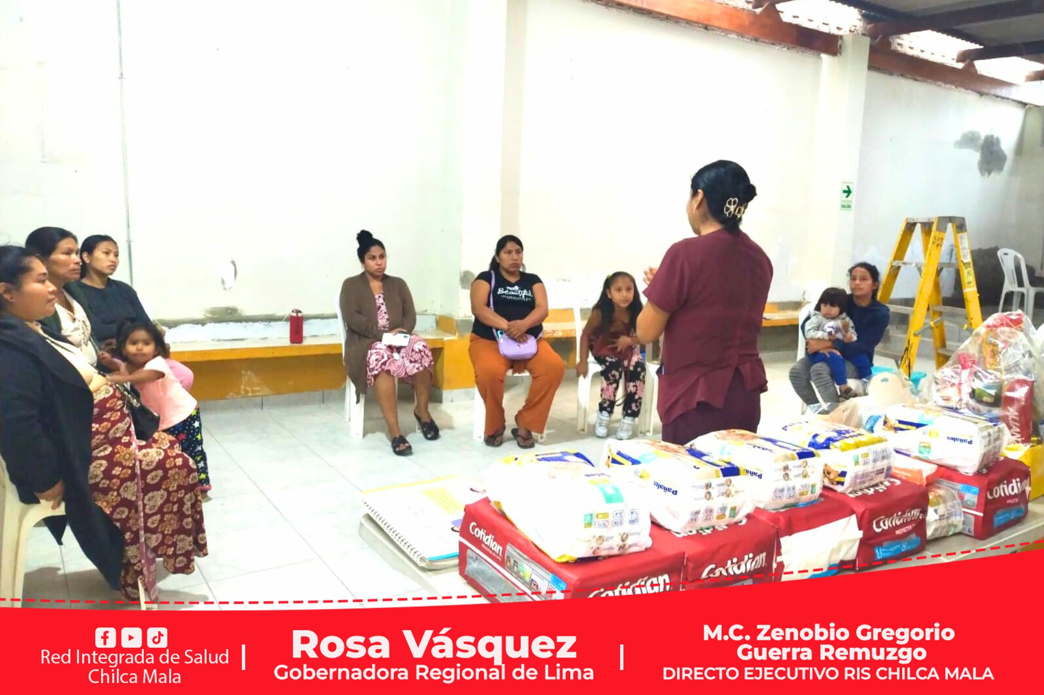 RIS Chilca Mala realiza actividades en la Semana de la Maternidad