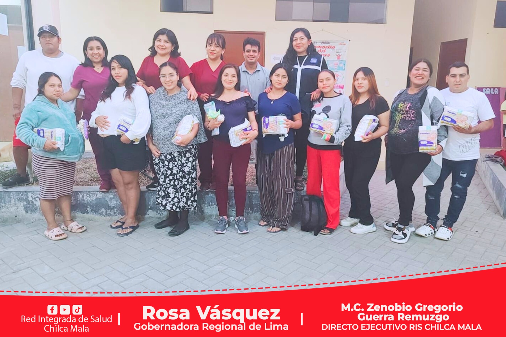 RIS Chilca Mala realiza actividades en la Semana de la Maternidad