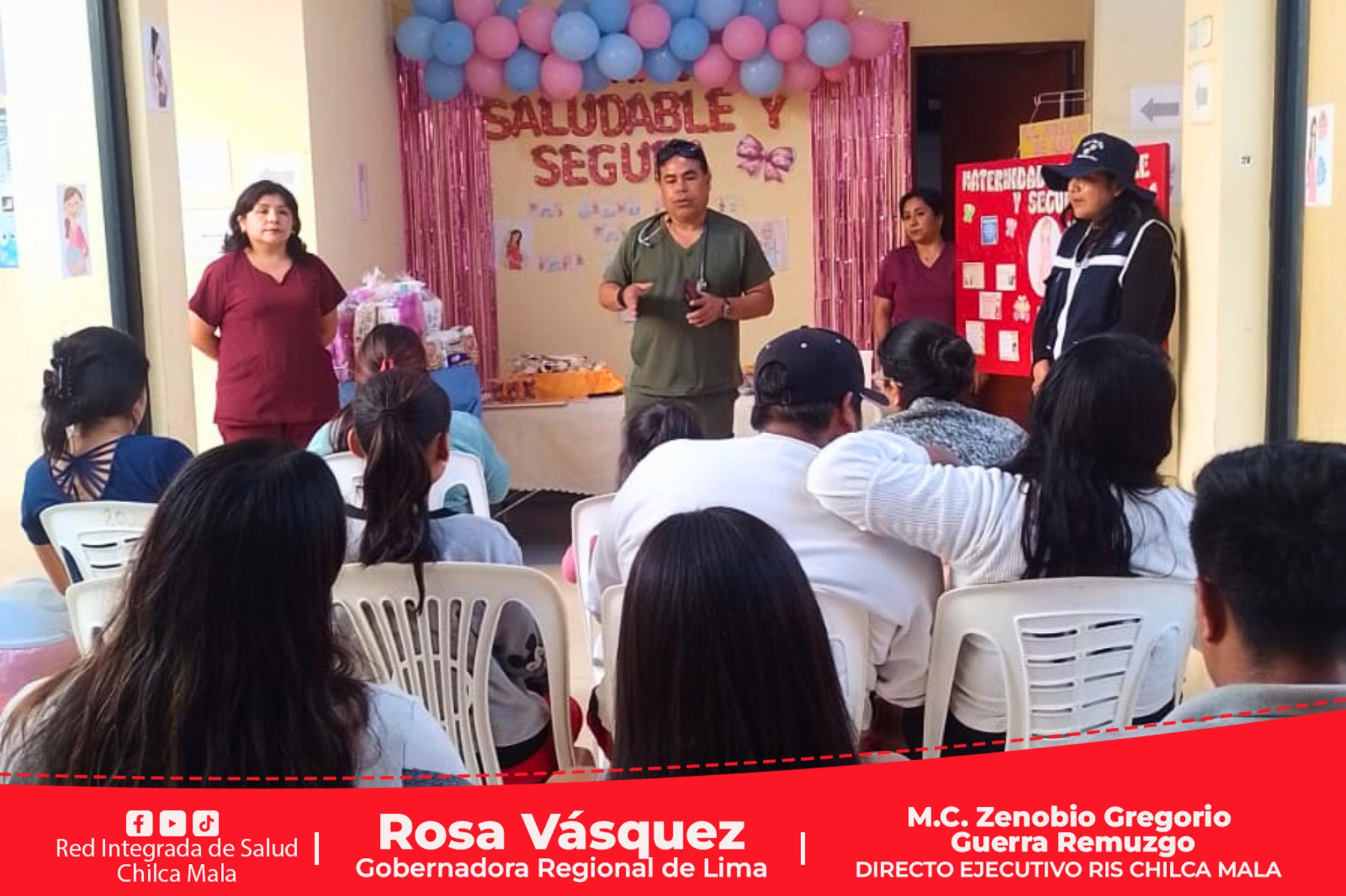 RIS Chilca Mala realiza actividades en la Semana de la Maternidad