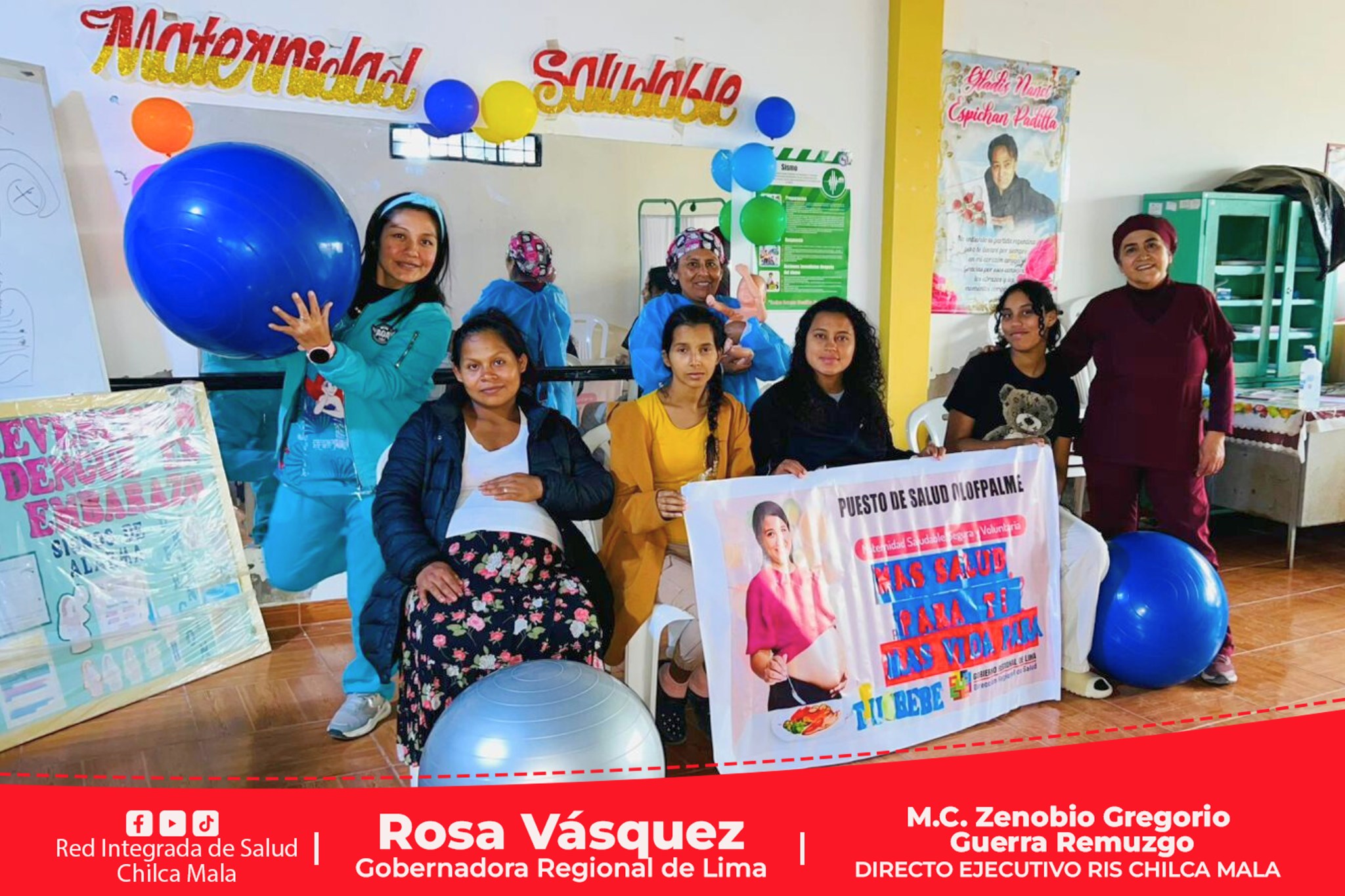  RIS Chilca Mala realiza actividades en la Semana de la Maternidad