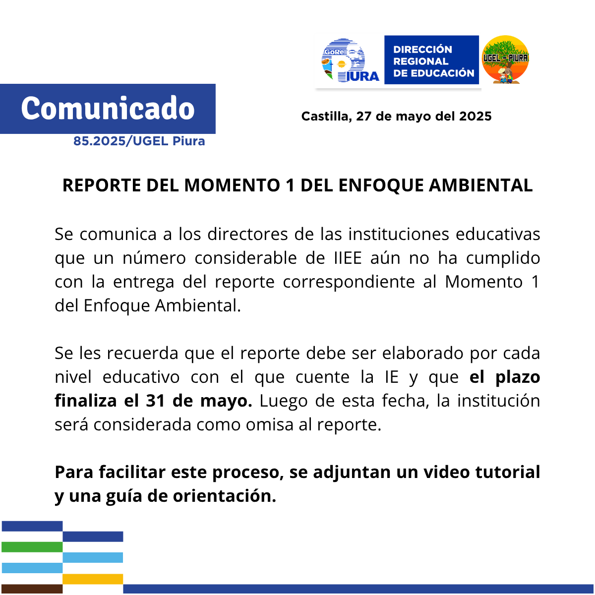 comunicado
