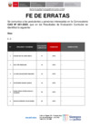 Vista preliminar de documento FÉ DE ERRATAS CAS N° 051-2025