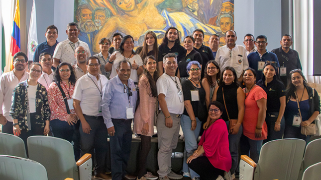 fotos de la Delegación del Ecosistema Regional en Misión Técnica Internacional en Medellín, Colombia