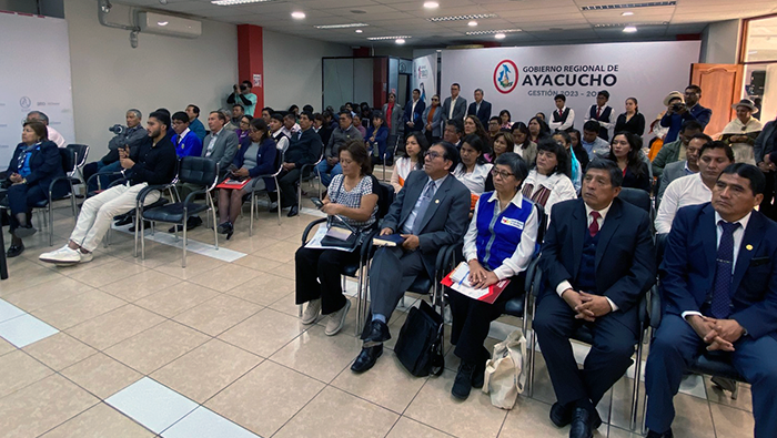 CNE participó en presentación del PER Ayacucho al 2036
