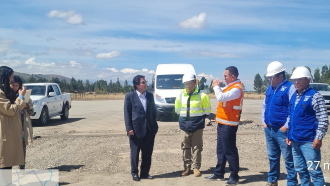Mantenimiento del Aeropuerto de Jauja llega al 75%
