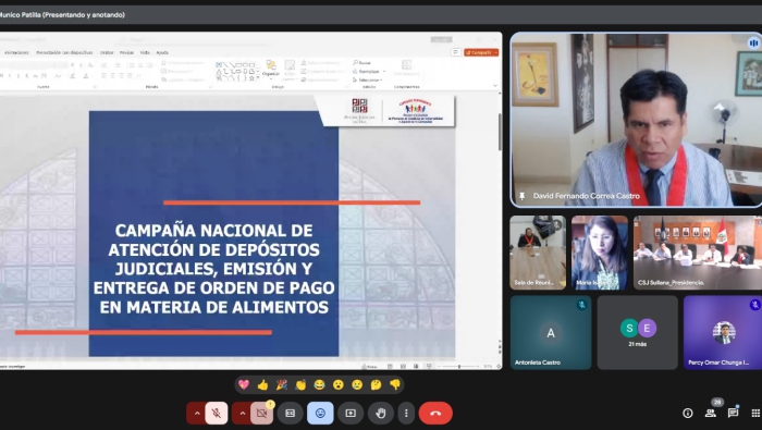 Corte Superior de Piura participará de cruzada para entregar depósitos por alimentos en favor de niños, niñas y adolescentes