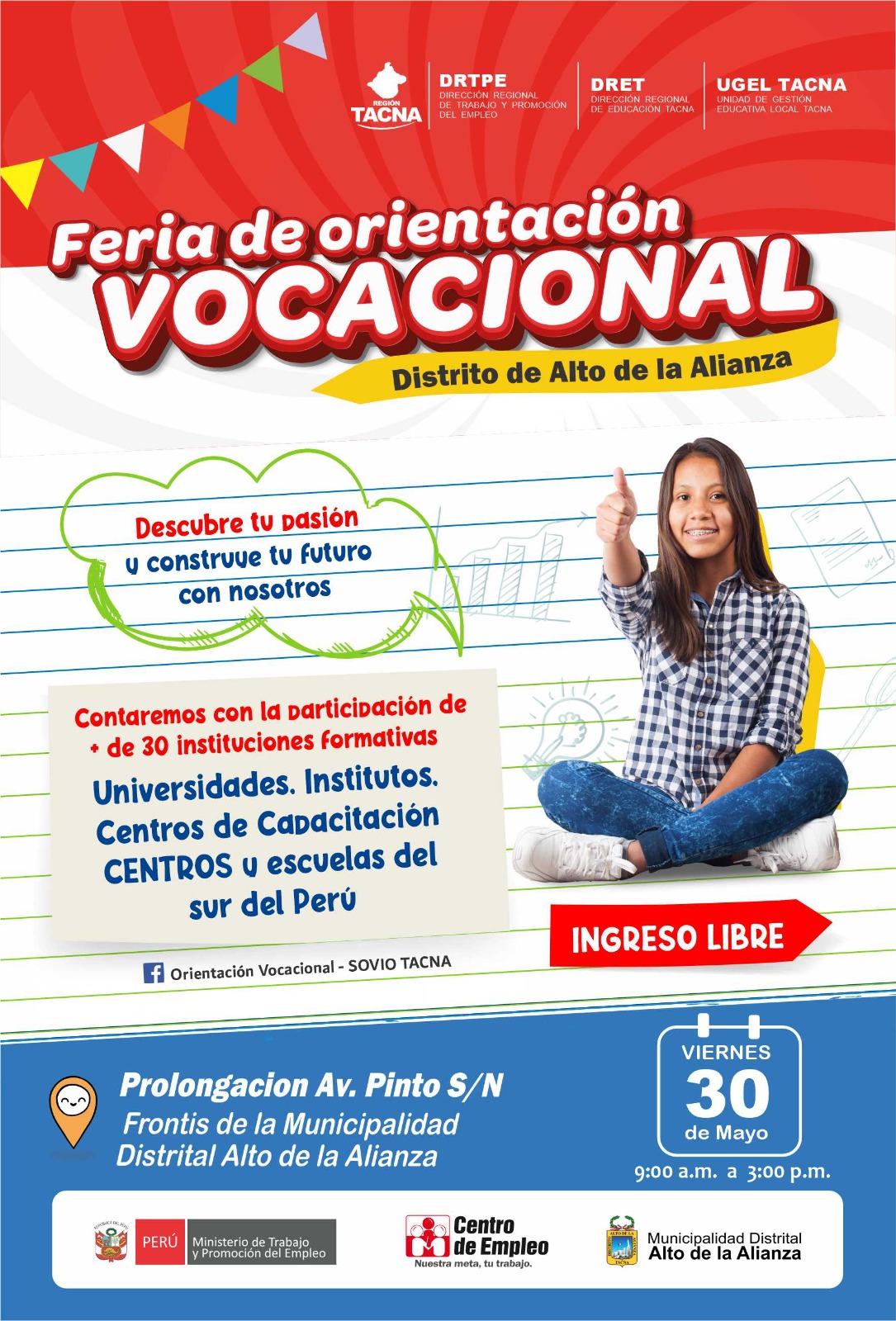 Feria de orientación vocacional