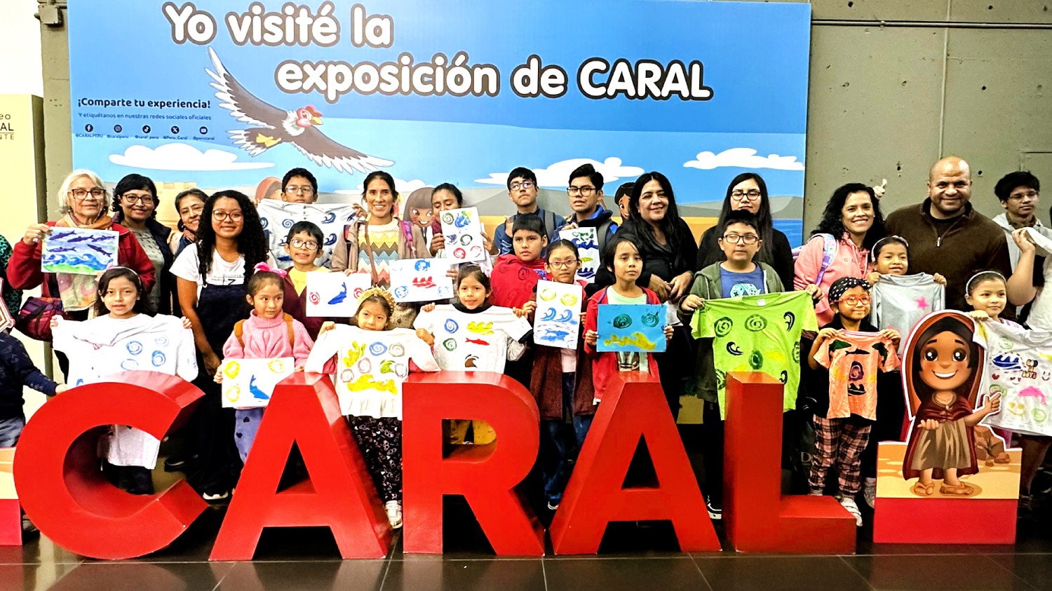 SELLO DE CARAL: Más de 80 personas se “caralizaron” en nuestro último taller