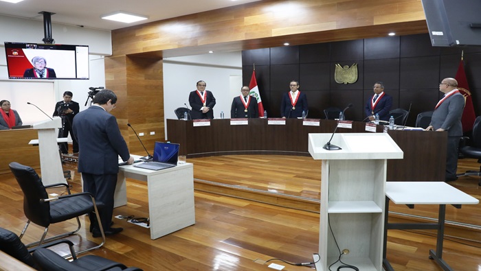 TC sesionó en audiencia pública y tras escuchar los informes orales de los abogados dejó al voto 18 procesos constitucionales