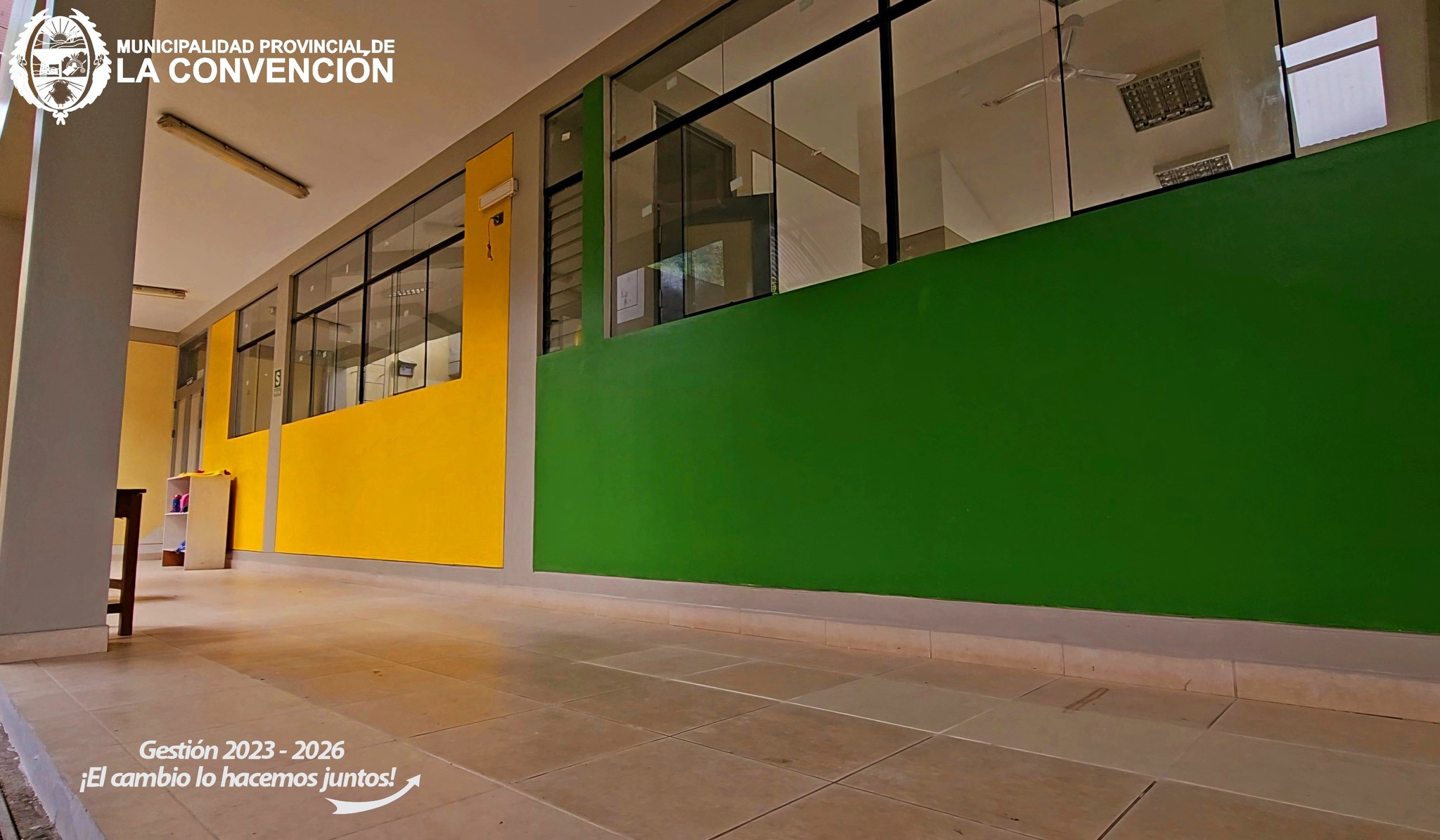 Municipalidad ejecuta el mantenimiento integral de la infraestructura educativa en Pavayoc
