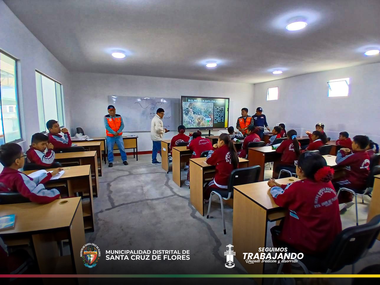 ¡Santa Cruz de Flores se prepara ante emergencias!