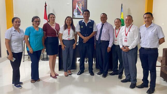 UGEL Bagua sostiene reunión técnica con la Red Integrada de Salud para articular acciones en el marco del PEL 2025–2035