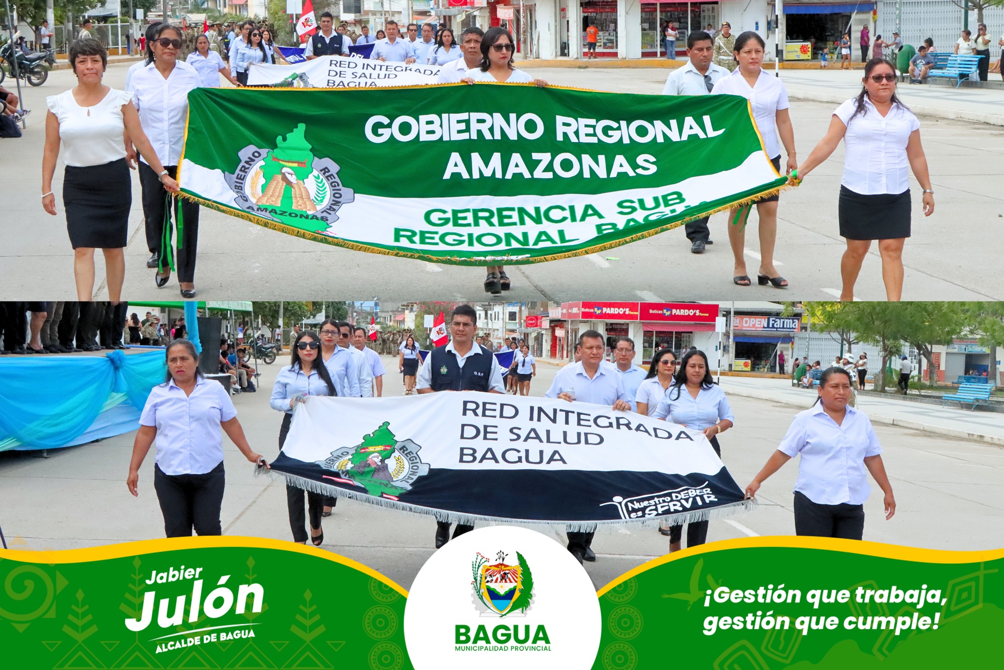 Ceremonia plena Cívico Patriótica. 