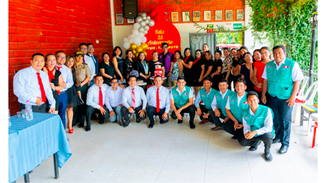 Alcaldesa participa de celebraciones de los 25 años del CEM Tarapoto. 