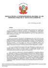 Vista preliminar de documento Resolución de la Superintendencia Nacional de los Registros Públicos de la Sunarp n.° 078-2025-SUNARP/SN