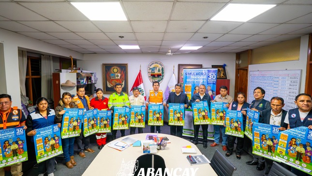 🚨✅¡Todo Preparado Y Listo! Se Toman Acciones Previas Para El Simulacro Nacional Multipeligro Ante Sismo 2025. 👨‍👩‍👧‍👦🎒