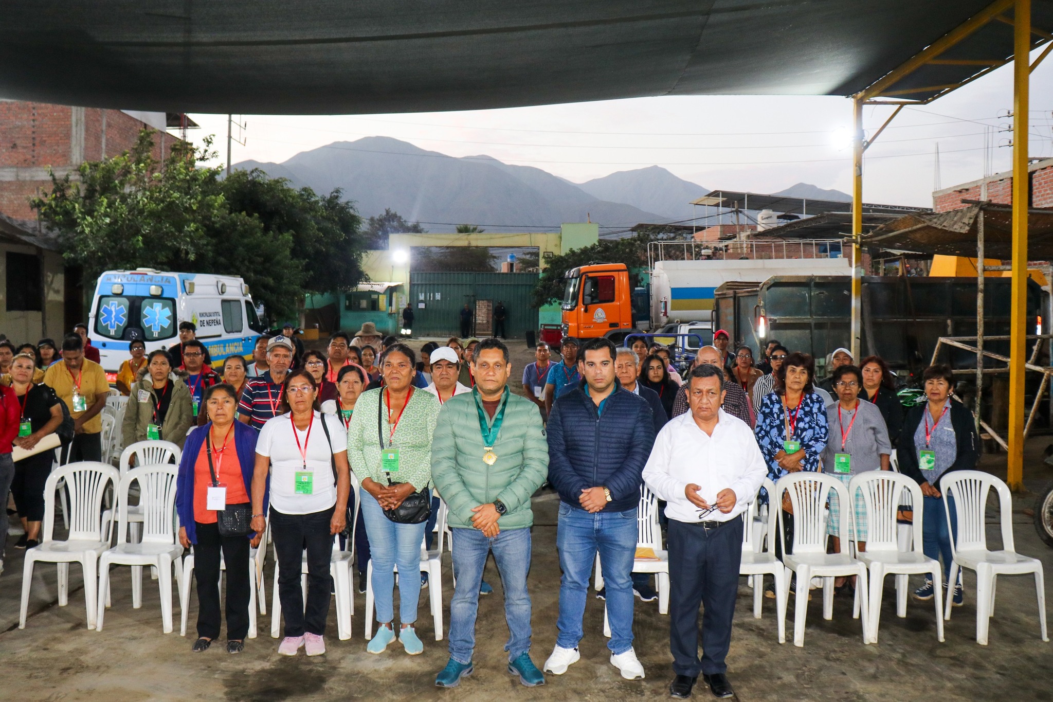 autoridades y comités vecinales