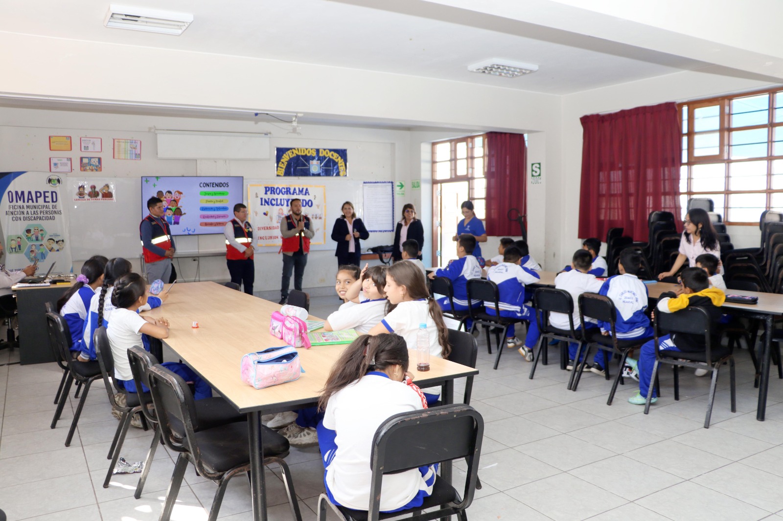 Municipalidad de Huaral impulsa la inclusión con el programa “Incluyendo” en la I.E. N.° 20403 "Carlos Martínez Uribe"
