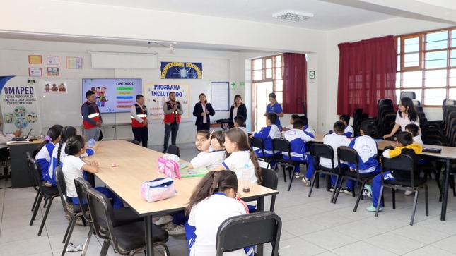 Municipalidad de Huaral impulsa la inclusión con el programa “Incluyendo” en la I.E. N.° 20403 "Carlos Martínez Uribe"