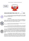 Vista preliminar de documento Resolucion Directoral N° 003222-2025