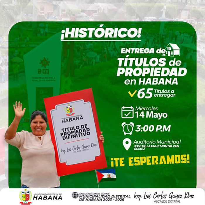 Entrega de titulos
