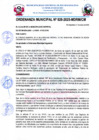 Vista preliminar de documento ORDENANZA MUNICIPAL Nº 028-2025-MDRM/CM