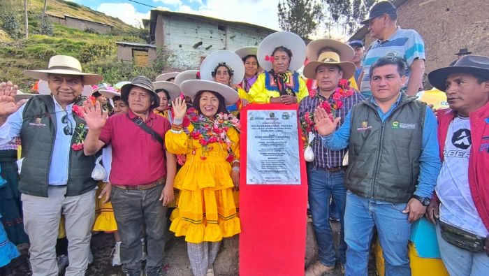 Gore Lima inaugura microreservorio en Checras
